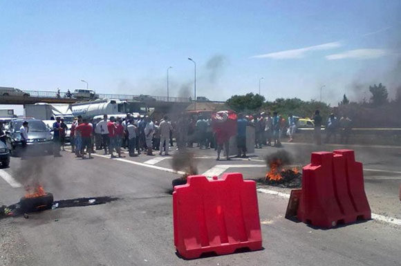 Tunisie : Lautoroute et Sousse, en plein grabuge. Selon des photos