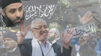 Tunisie-Ennahdha-Salafistes : Comme chat et souris ou comme deux larrons en foire ? Les relations entre Ennahdha
