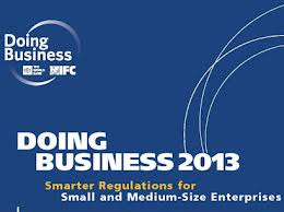 Rapport Doing business 2013 : la Tunisie classée 50ème Le nouveau rapport Doing Business de la SFI et de la Banque mondiale vient d’être publié: «Des réglementations intelligentes pour les petites