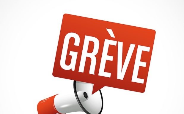 Les employés de la société de transport des produits miniers en grève