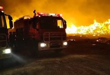 Poursuite des opérations de lutte contre l’incendie de Jbel Boughanem au Kef pour le 3e jour consécutif