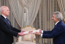 Saïed reçoit les lettres de créance de 2 nouveaux ambassadeurs