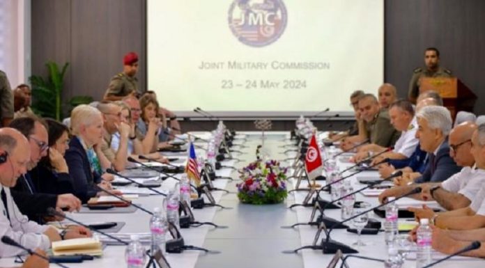 Réunion à Tunis de la 36ème session de la commission militaire tuniso-américaine