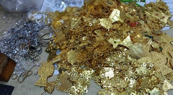 L’énorme coup de filet de la Douane: Saisie d’une grosse quantité d’or