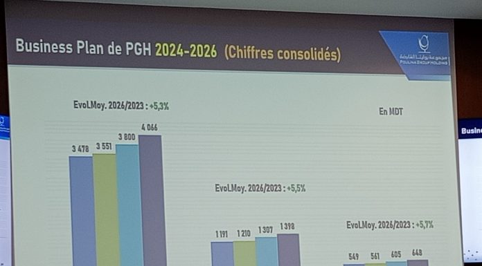 Poulina Group Holding : Dividendes annoncés à 0,360 dinar par action