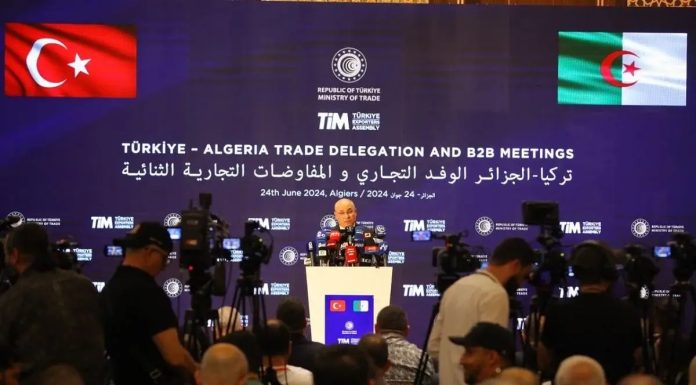 L’Algérie et la Turquie avancent ver l’objectif de 10 milliards$ d’échanges commerciaux