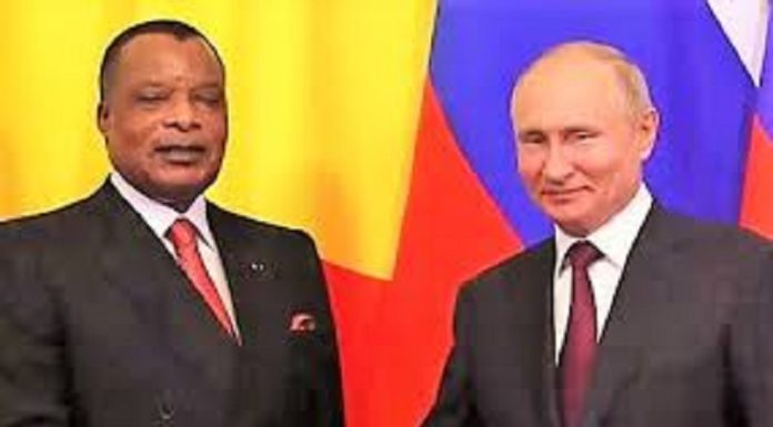Le président congolais en visite d’Etat en Russie