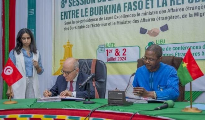 Tunisie/ Burkina Faso: Signature de huit accords de coopération
