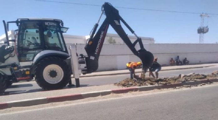 Extension du réseau d’assainissement à Menzel Jemil et Bizerte-sud
