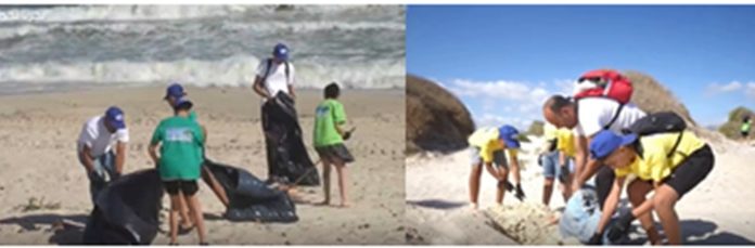Campagne de nettoyage de la plage « Made-In Délice »