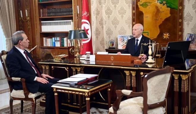 Le président Saïed se réunit avec le chef du gouvernement