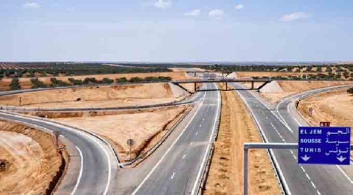 203 M€ pour doubler la route Kasserine-Sidi Bouzid-Sfax
