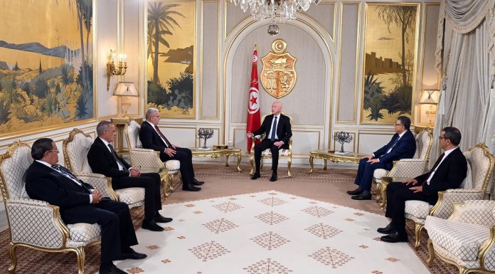Kais Saied reçoit le président de l’Assemblée populaire algérienne