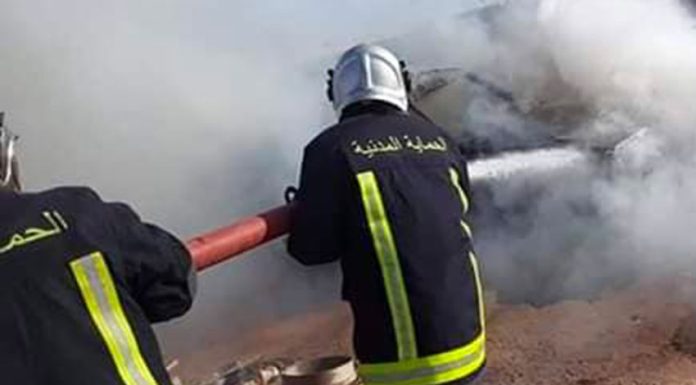 Nabeul: Incendie maîtrisé au souk de l’artisanat