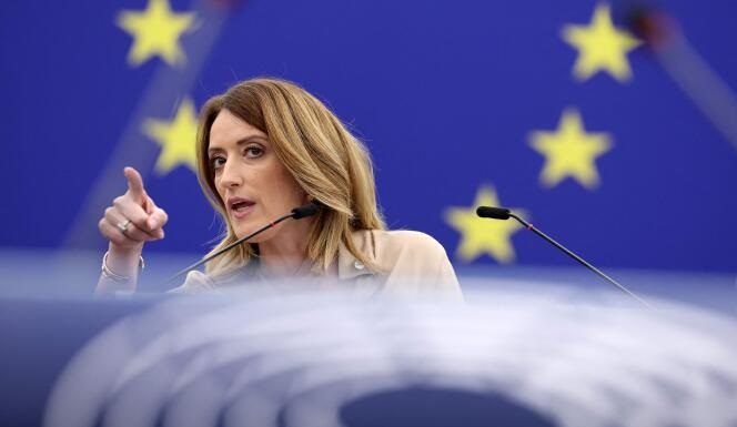 La conservatrice maltaise Roberta Metsola réélue présidente du Parlement européen
