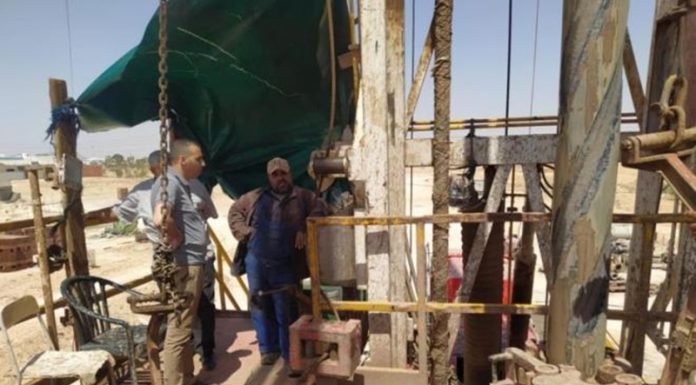 Gabès : Avancement à 80% des travaux de forage du puits Oued Tkouri à El Hamma