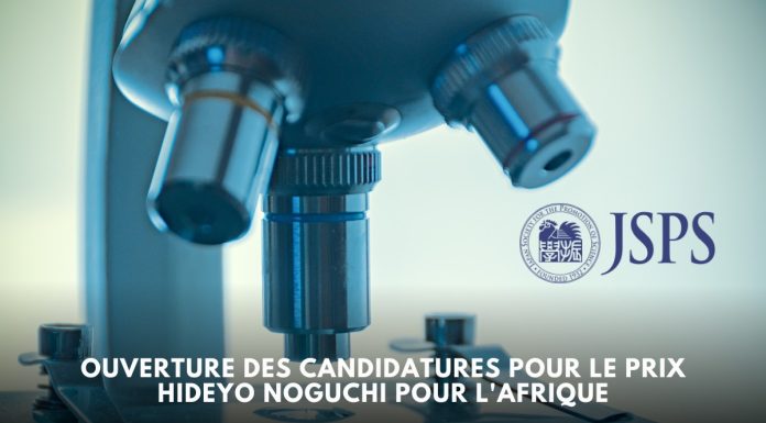 Ouverture des candidatures pour le Prix Hideyo Noguchi Africa