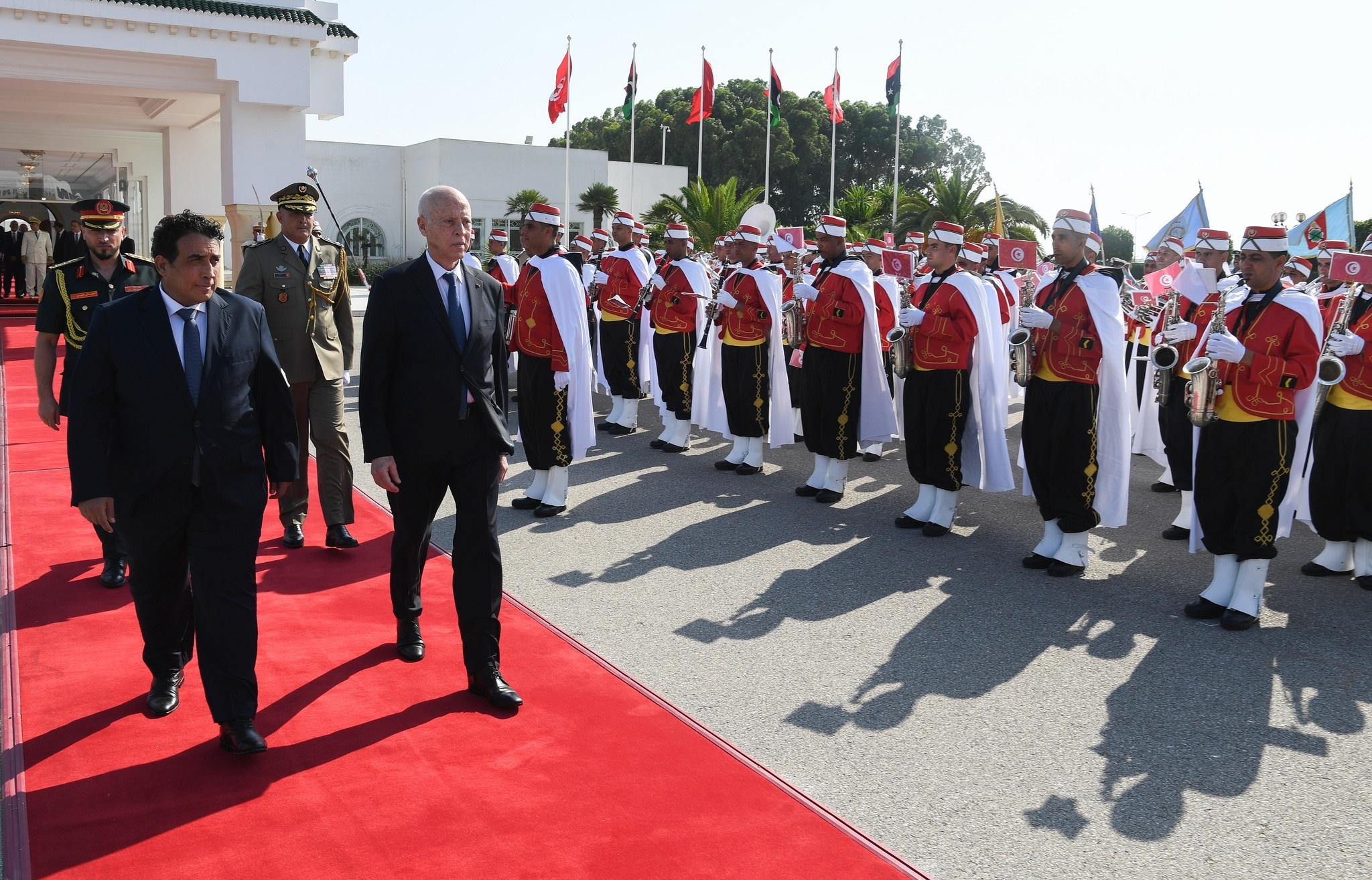 Saïed recevant le président du conseil libyen : Il est temps de passer à la vitesse supérieure vers un surcroît de coopération et d’intégration
