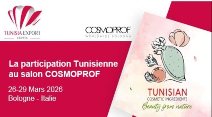 Mission pour les entreprises de la cosmétique, en mars 2026, au salon « Cosmoprof Worldwide Bologna »