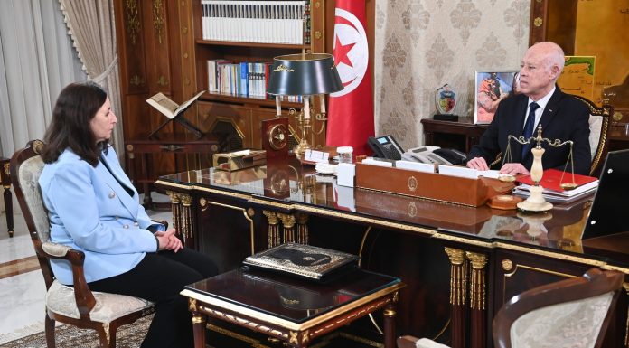 Saïed confère avec la cheffe du gouvernement sur la situation générale dans le pays
