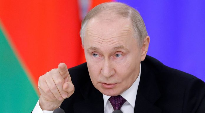 Poutine : USA et Israël veulent détruire l’Iran