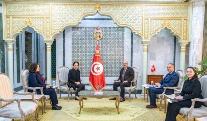 Nafti reçoit la nouvelle représentante régionale de la BEI