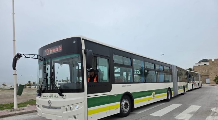 Nouveau lot de bus articulés pour la desserte de toutes les régions de la République
