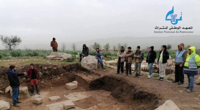 Nouvelles découvertes archéologiques à Numluli, Henchir El Matria à Béja