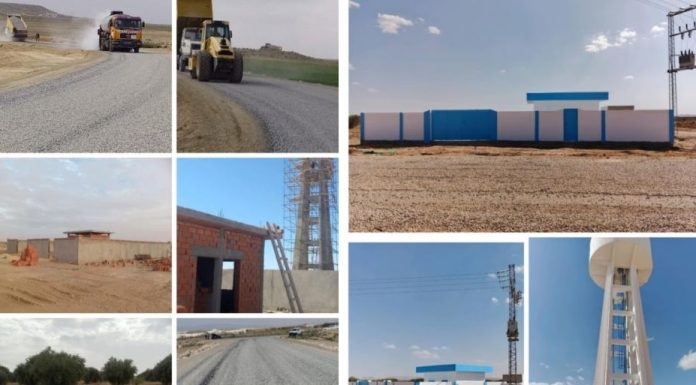 Sidi Bouzid : Avancement des travaux de réalisation des projets de développement intégré