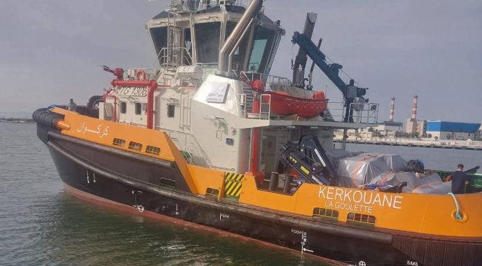 La Tunisie renforce sa flotte portuaire avec un nouveau remorqueur à La Goulette