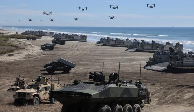 Le Pentagone approuve le déploiement d’une unité amphibie de Marines au Moyen-Orient
