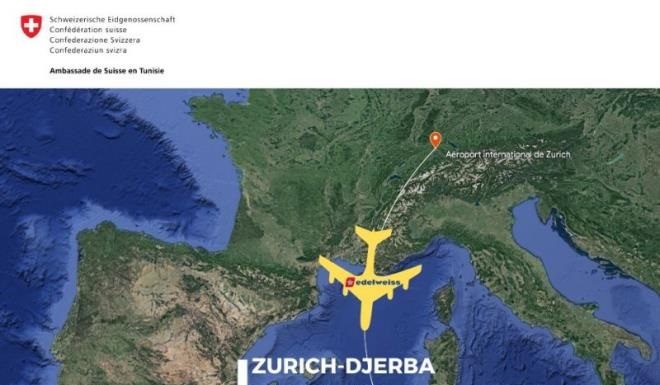 Une compagnie suisse ouvre ligne Zurich-Djerba. Un marché de 11 millions de touristes