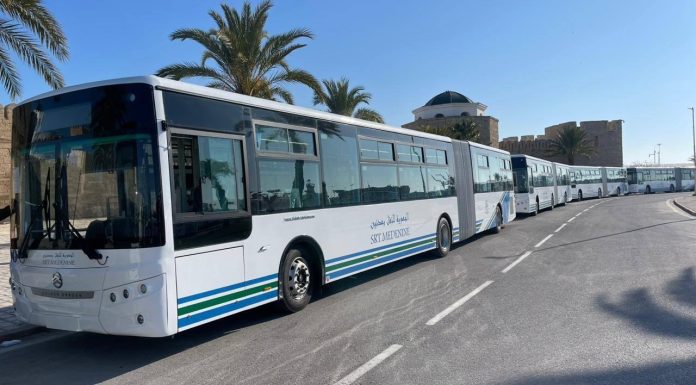 Tataouine-Transports : Réception de 7 nouveaux bus