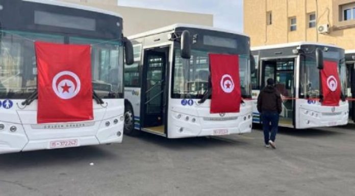 Médenine : Réception de 24 bus articulés