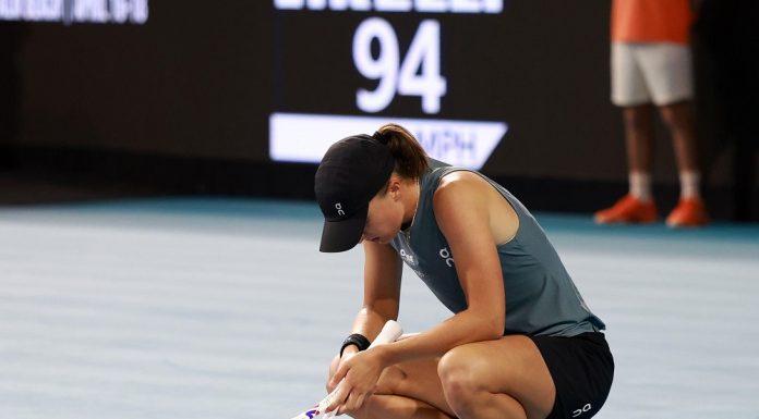 Tennis-WTA : la Polonaise Iga Swiatek se sépare de son entraîneur, Wim Fissette