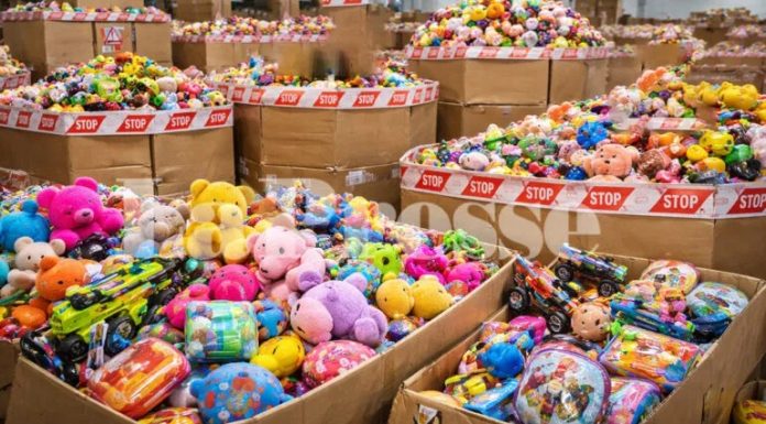 22 708 jouets détruits ou réexportés, pour non conformité