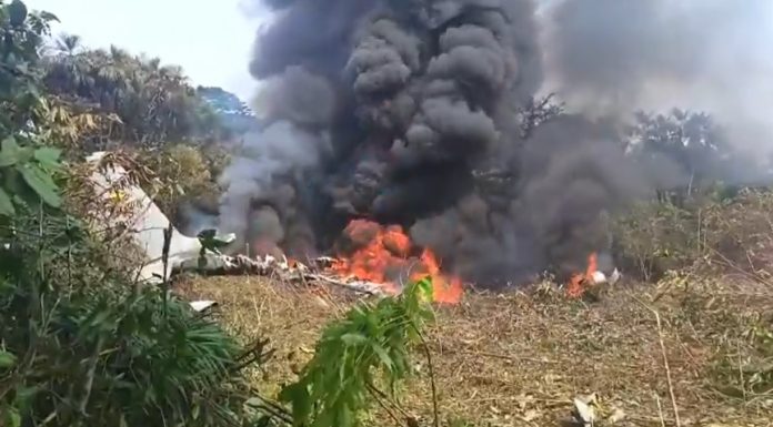 Colombie : Un avion militaire s’écrase avec 125 passagers à bord