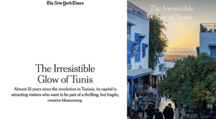 Tunis, « lueur irrésistible » qui fascine le visiteurs, selon le New York Times