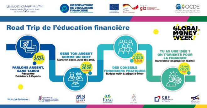 Launch on April 6 of the Financial Education Road Trip