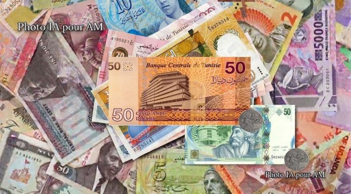 Le Dinar tunisien, leader des devises africaines en 2026
