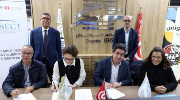 Accords de coopération entre les Universités de Tunis et de Gustave Eiffel