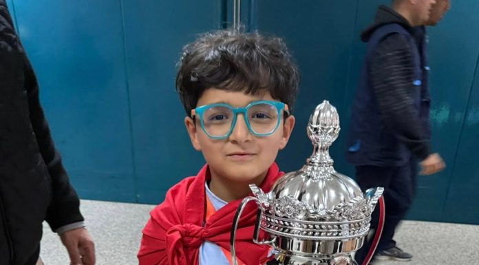 Iyad Bourio 1er au mondial de calcul mental