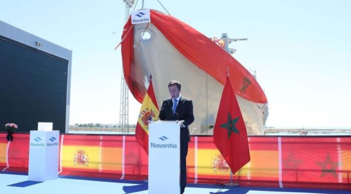 Navantia livrera au Maroc un navire de guerre