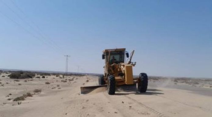 Vaste opération de déblaiement à Tozeur
