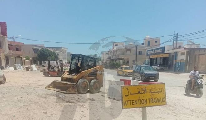 Démarrage des travaux de la RR 44 Korba Béni Khalled