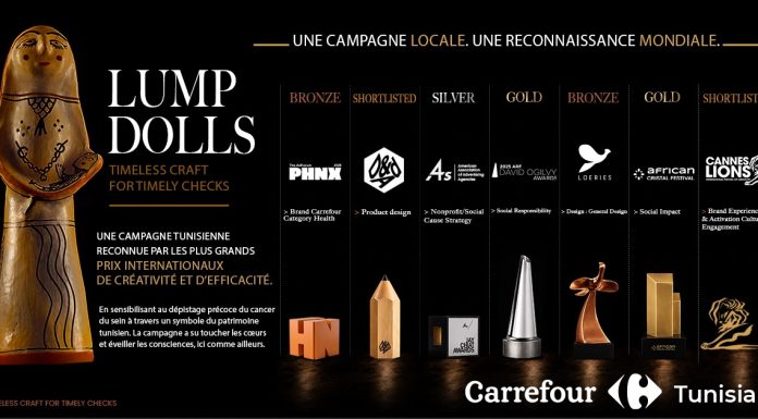 LumpDolls : la campagne de Carrefour Tunisie finaliste auxD&AD Awards et primée aux AdForum PHNX Awards