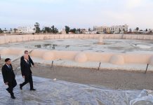 Le chef de l’Etat inspecte les travaux de restauration des Bassins des Aghlabides et des remparts de Kairouan