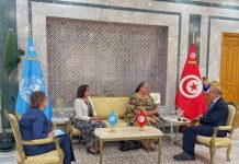 Libye : la Tunisie réitère son soutien à un règlement politique global lors d’un entretien Nafti-Tetteh