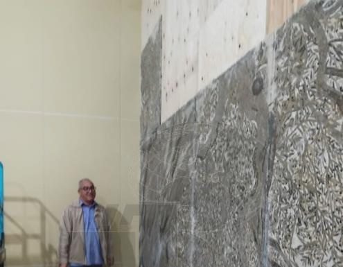 La grande mosaïque « L’Olivier » transférée à l’Université Ritsumeikan Asie-Pacifique dans le cadre d’une tournée au Japon