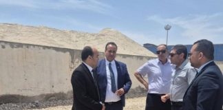 Sfax : Coup d’envoi des travaux de la route menant vers le loud de Kerkennah